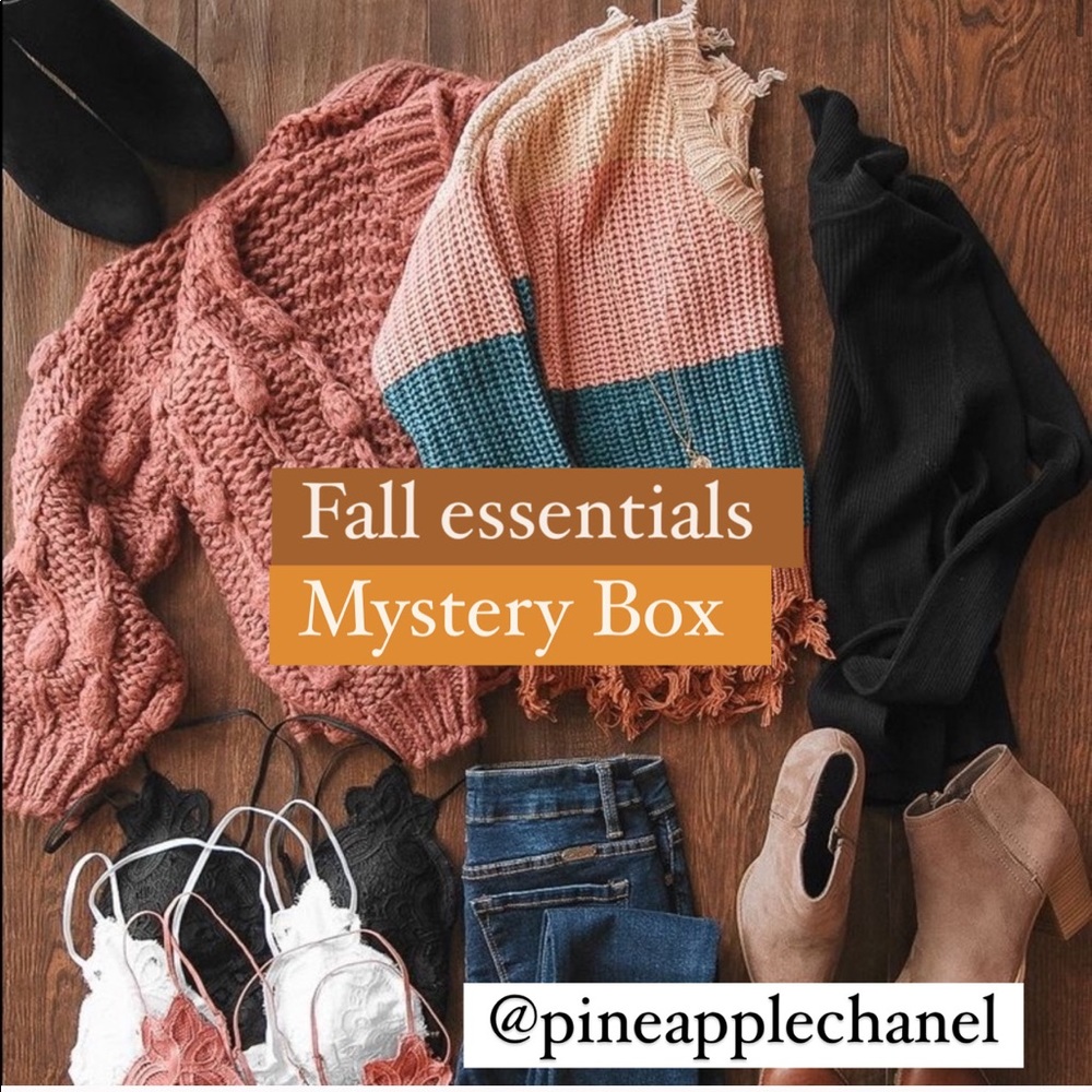 FALL STYLE MYSTERY BOX • 5 ITEMS